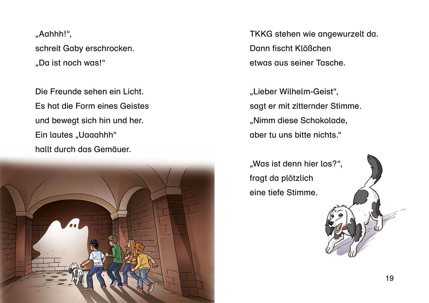 Bild: 9783440170960 | TKKG Junior, Bücherhelden 1. Klasse, Spuk in der Schule | Vogel | Buch