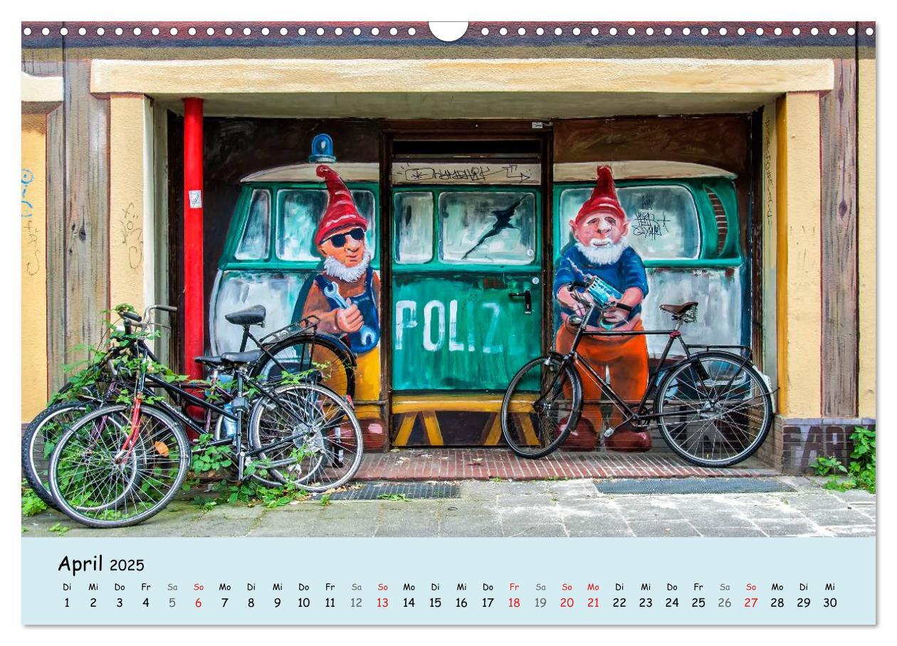 Bild: 9783435610921 | Düsseldorf - Die Kiefernstraße (Wandkalender 2025 DIN A3 quer),...