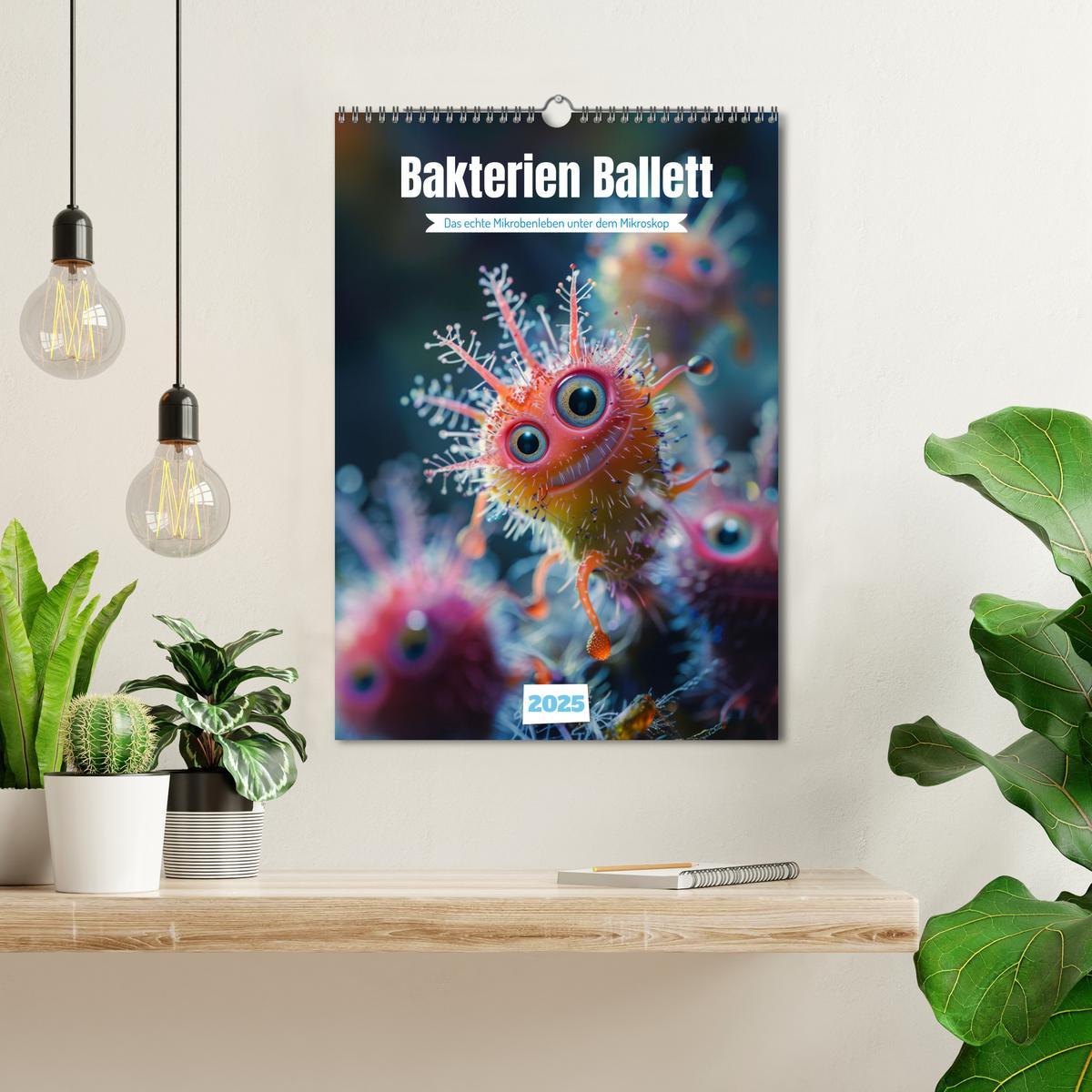 Bild: 9783383821264 | Bakterien Ballett (Wandkalender 2025 DIN A3 hoch), CALVENDO...