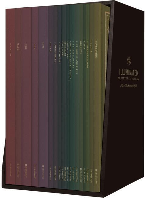 Cover: 9781433564994 | ESV Illuminated Scripture Journal | New Testament Set (Paperback)