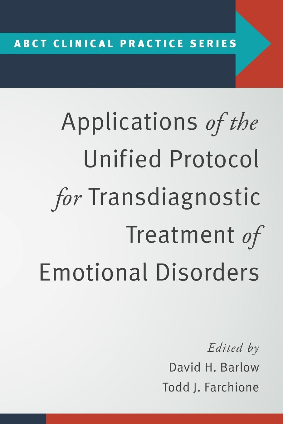 Cover: 9780190255541 | Applications of the Unified Protocol for Transdiagnostic Treatment...