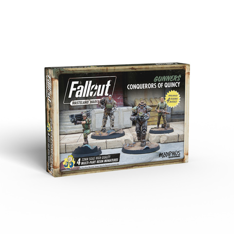 Cover: 5060523344376 | Fallout: Wasteland Warfare - Gunners: Conquerors of Quincy | englisch