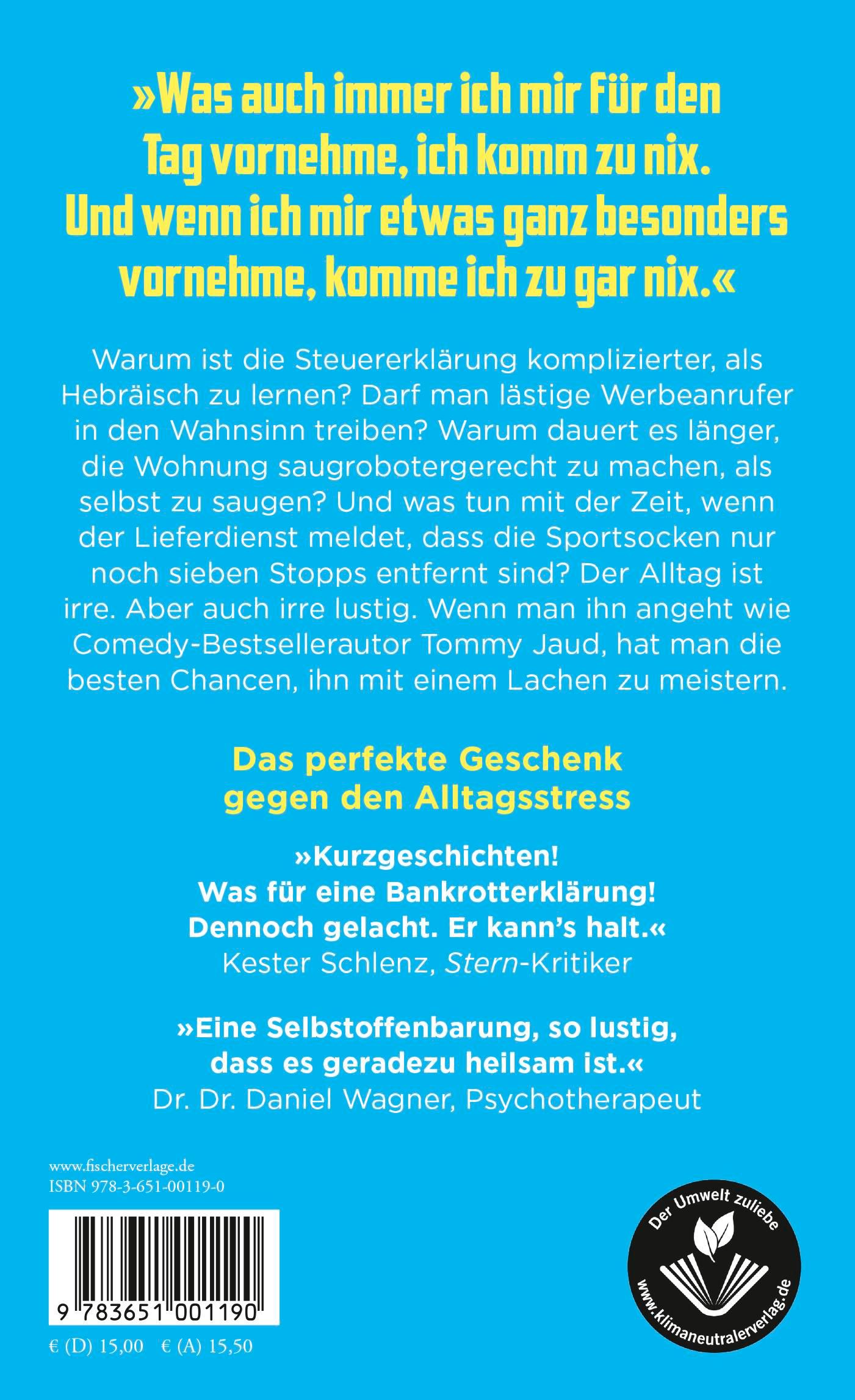 Rückseite: 9783651001190 | Komm zu nix - Nix erledigt und trotzdem fertig | Gute-Laune-Storys