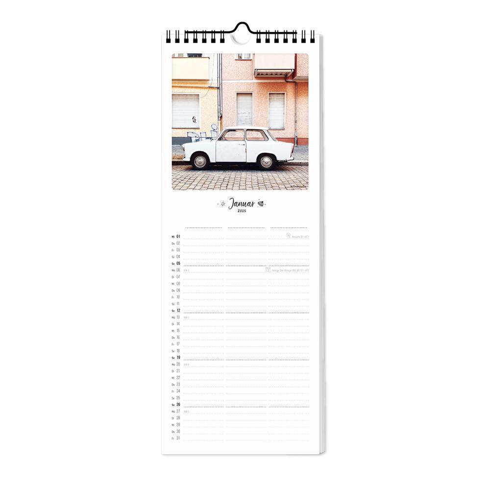 Bild: 4251781179416 | Planer 2025 - Berlin | 3 Spalten | Pickmotion | Kalender | Deutsch