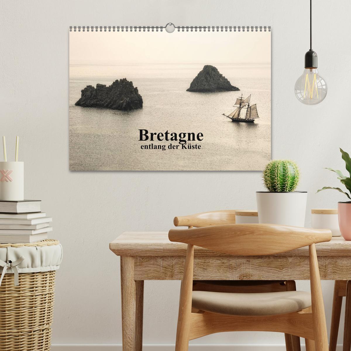 Bild: 9783435540228 | Bretagne entlang der Küste (Wandkalender 2025 DIN A3 quer),...