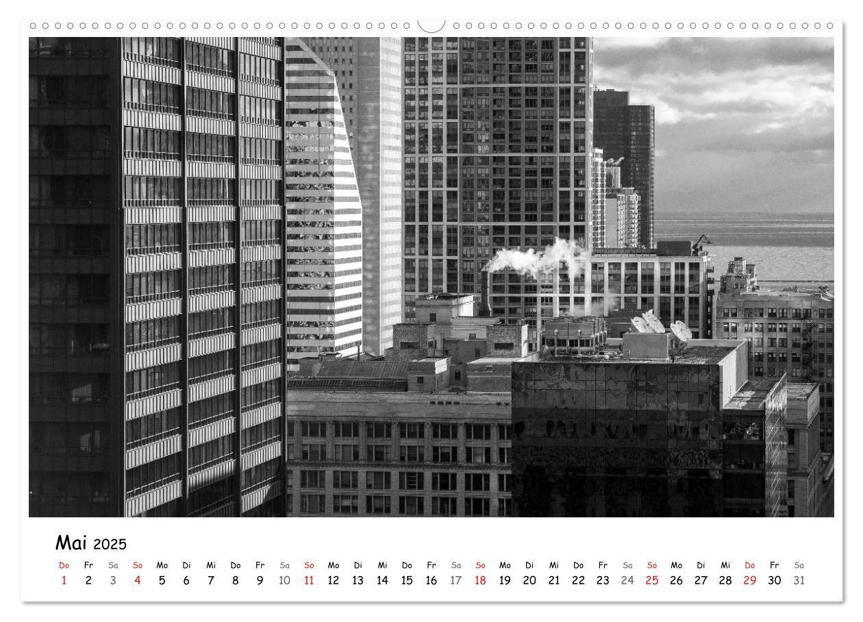 Bild: 9783435695164 | Chicago 2025 (hochwertiger Premium Wandkalender 2025 DIN A2 quer),...