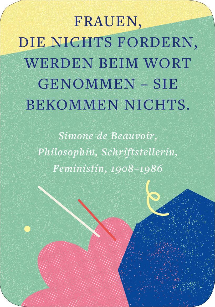 Bild: 9783845862958 | Mindset für starke Frauen | 50 Motivationskärtchen | Taschenbuch