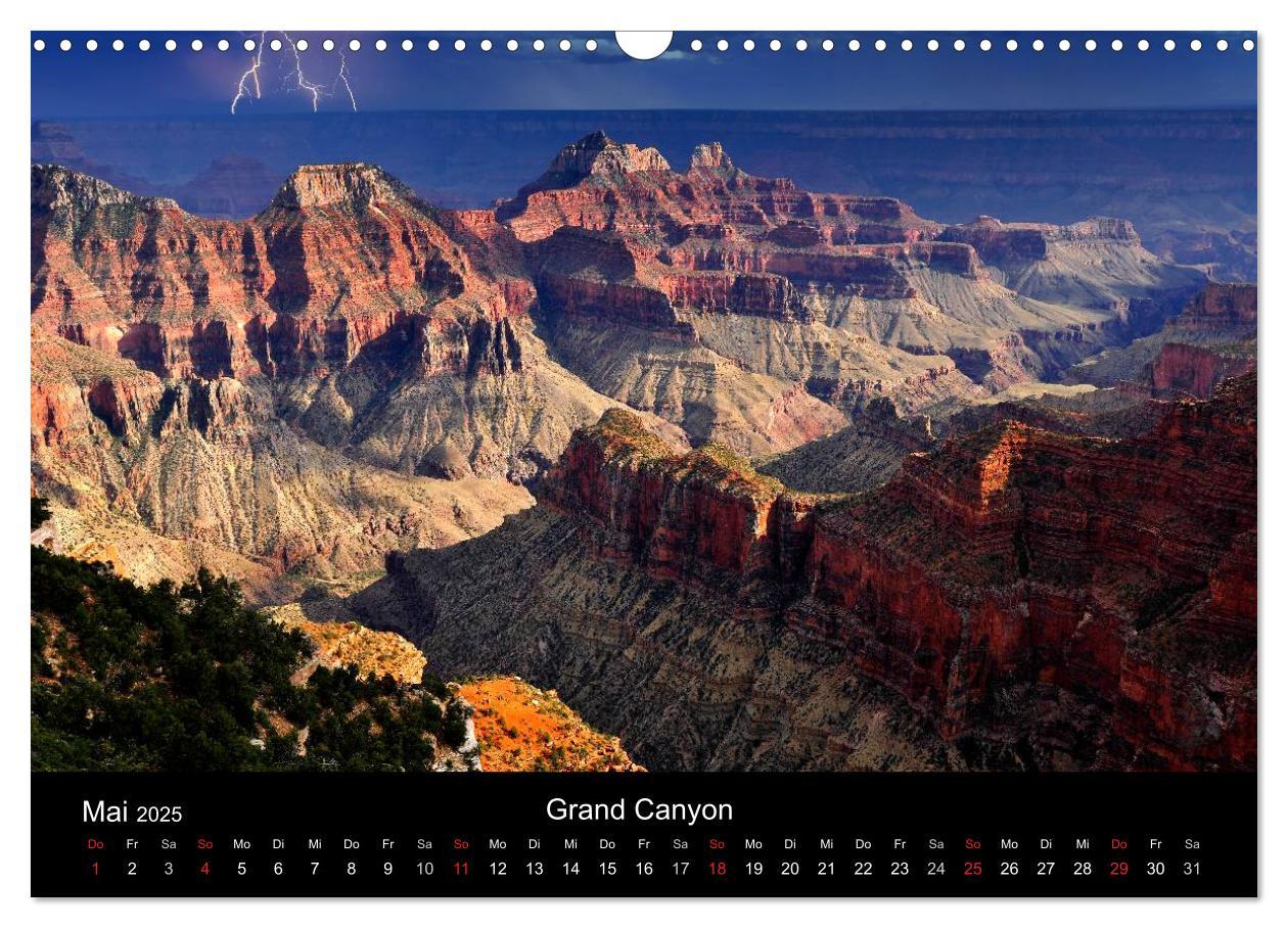 Bild: 9783435800339 | USA - Der Wilde Westen (Wandkalender 2025 DIN A3 quer), CALVENDO...