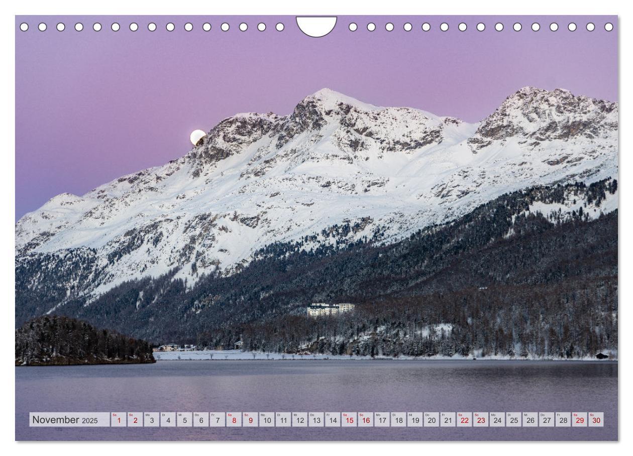 Bild: 9783383912856 | Silsersee Engadin (Wandkalender 2025 DIN A4 quer), CALVENDO...