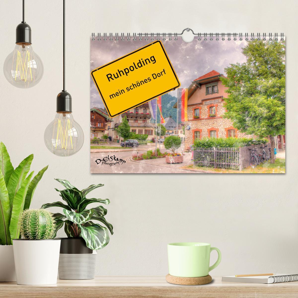 Bild: 9783435027675 | Ruhpolding mein schönes Dorf (Wandkalender 2025 DIN A4 quer),...