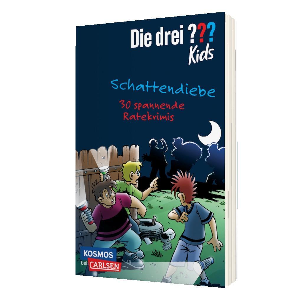 Bild: 9783551320131 | Die drei ??? Kids: Schattendiebe. 30 spannende Ratekrimis! | Blanck