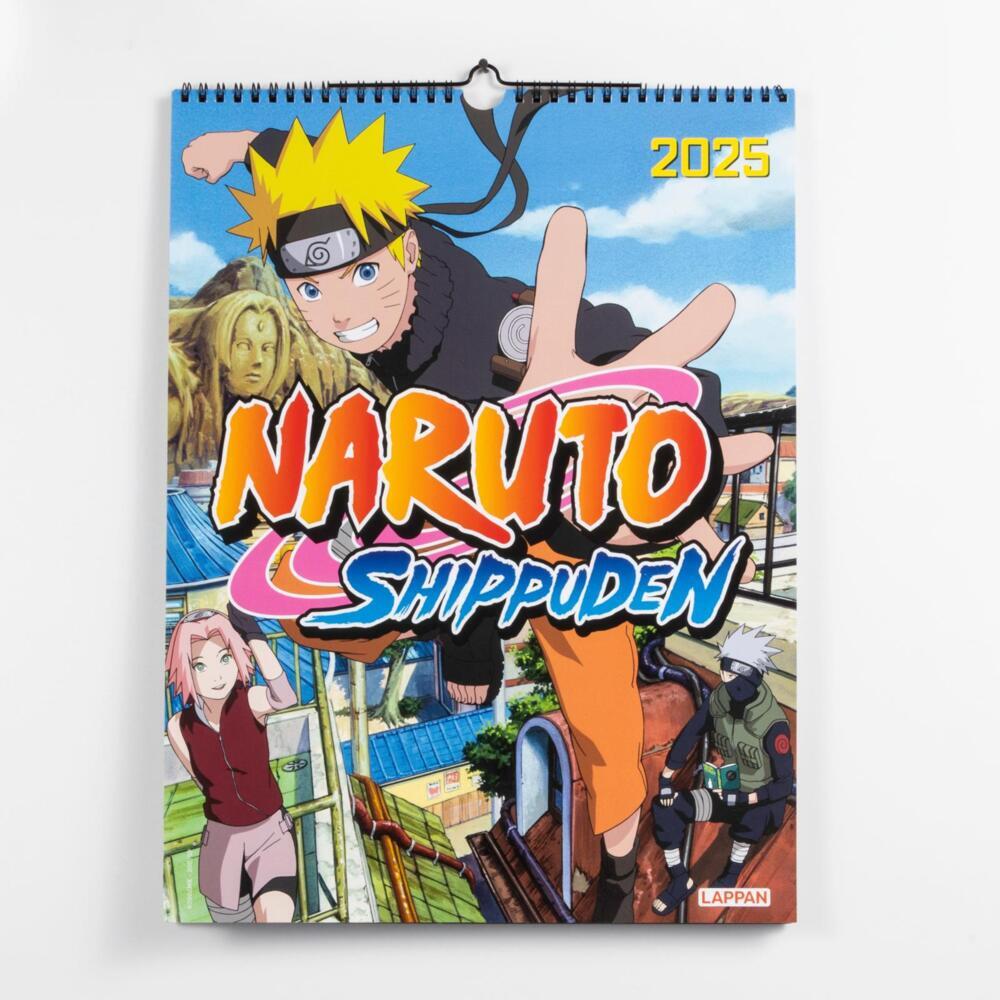 Bild: 9783830321866 | Naruto Shippuden Posterkalender 2025 | Kalender | 28 S. | Deutsch