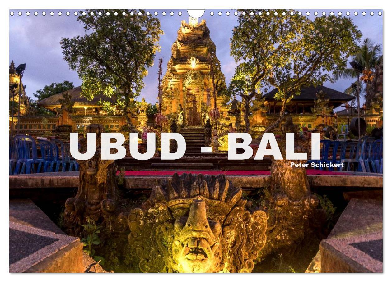 Cover: 9783435496556 | Ubud - Bali (Wandkalender 2025 DIN A3 quer), CALVENDO Monatskalender