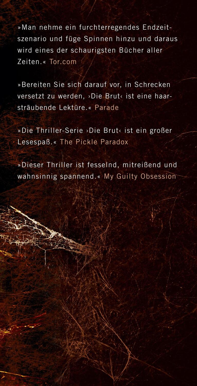 Bild: 9783596035847 | Die Brut - Das Ende naht | Thriller | Ezekiel Boone | Taschenbuch