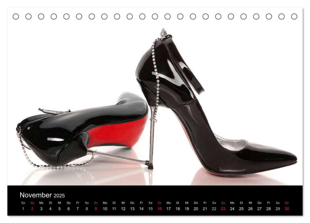 Bild: 9783435457762 | Farbenfrohe High Heels (Tischkalender 2025 DIN A5 quer), CALVENDO...