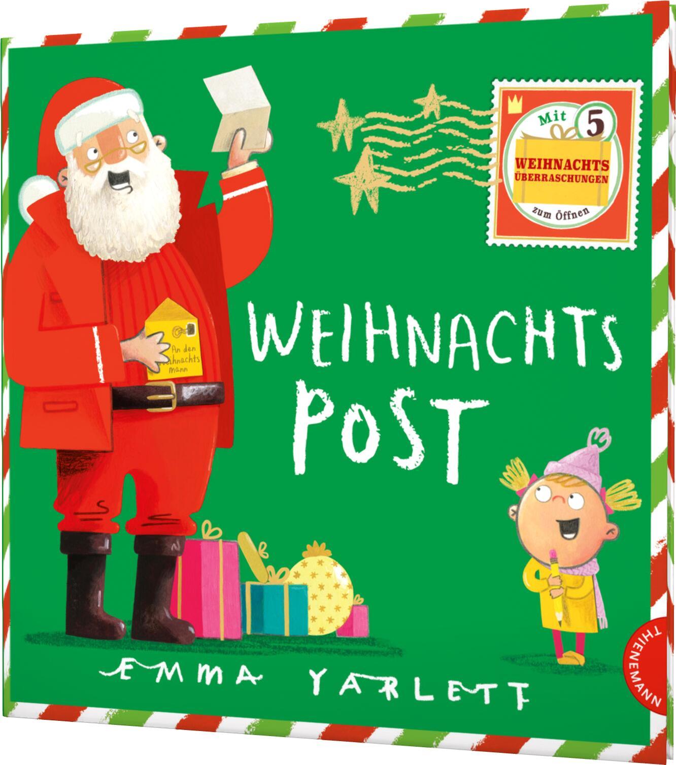 Cover: 9783522459723 | Weihnachtspost | Mit echten Päckchen und Briefen zum Auffalten | Buch