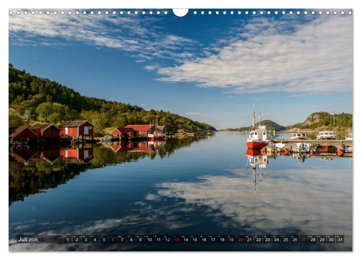 Bild: 9783435538492 | Norwegens Süden (Wandkalender 2025 DIN A3 quer), CALVENDO...