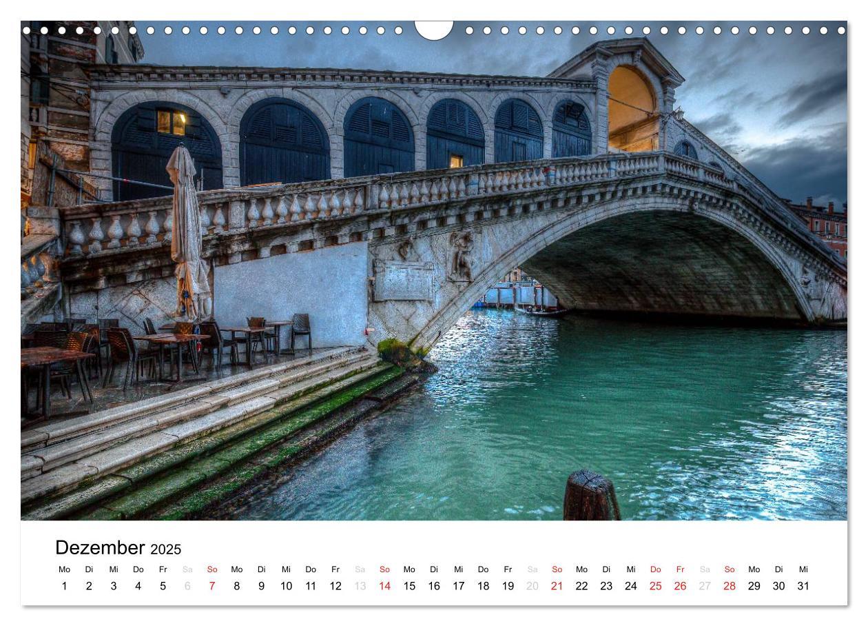 Bild: 9783435472840 | Venedig - La Serenissima 2025 (Wandkalender 2025 DIN A3 quer),...