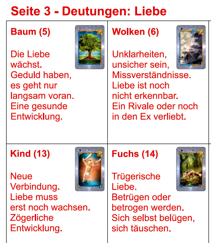 Bild: 9783967381870 | Lenormand Deutung leicht gemacht 1 | Angelina Schulze | Taschenbuch