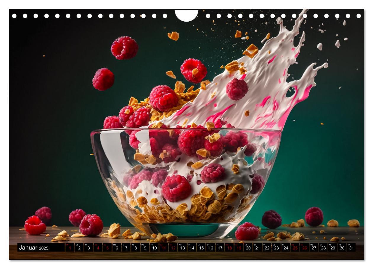 Bild: 9783383866791 | Müsli Frühstück (Wandkalender 2025 DIN A4 quer), CALVENDO...