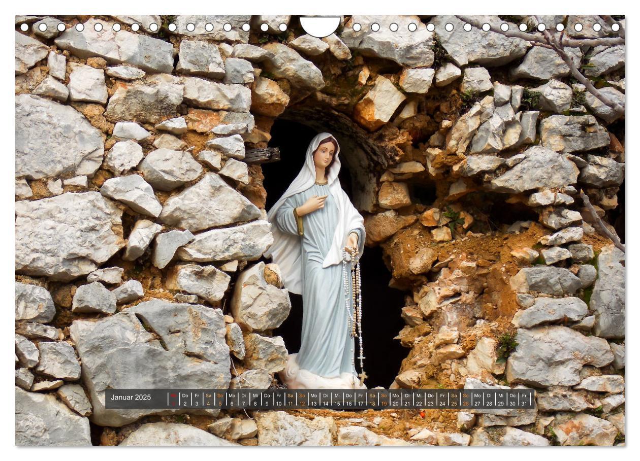 Bild: 9783383920356 | Pilgerort Medjugorje (Wandkalender 2025 DIN A4 quer), CALVENDO...