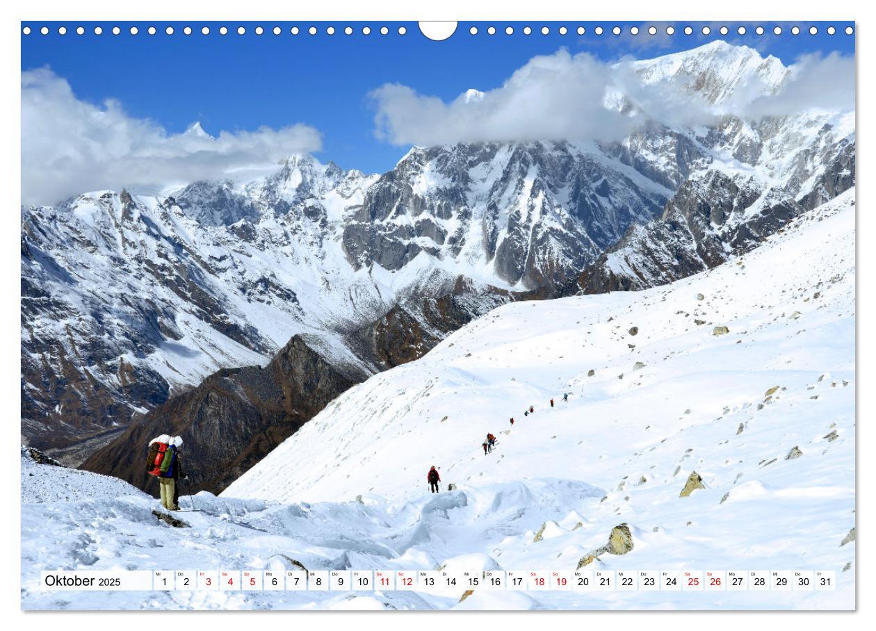 Bild: 9783383830617 | MANASLU HIMAL gewaltige Bergriesen (Wandkalender 2025 DIN A3 quer),...