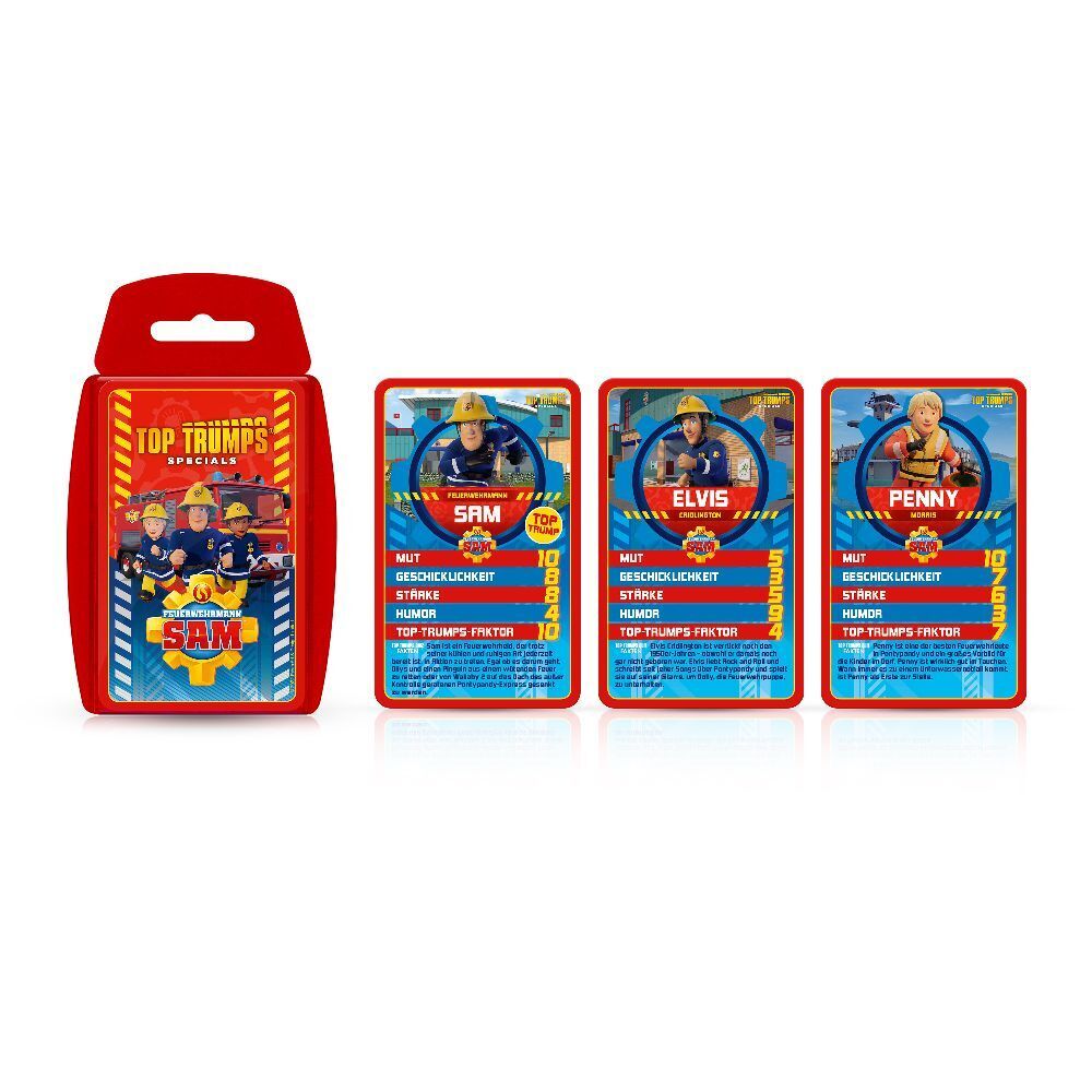 Bild: 4035576064039 | Top Trumps Feuerwehrmann Sam | Spiel | Deutsch | 2023 | Winning Moves