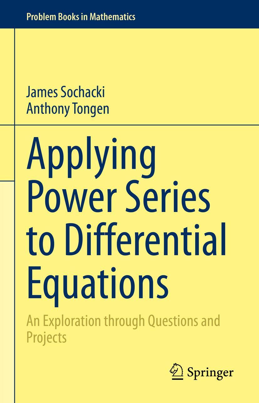 Cover: 9783031245862 | Applying Power Series to Differential Equations | Tongen (u. a.) | xii