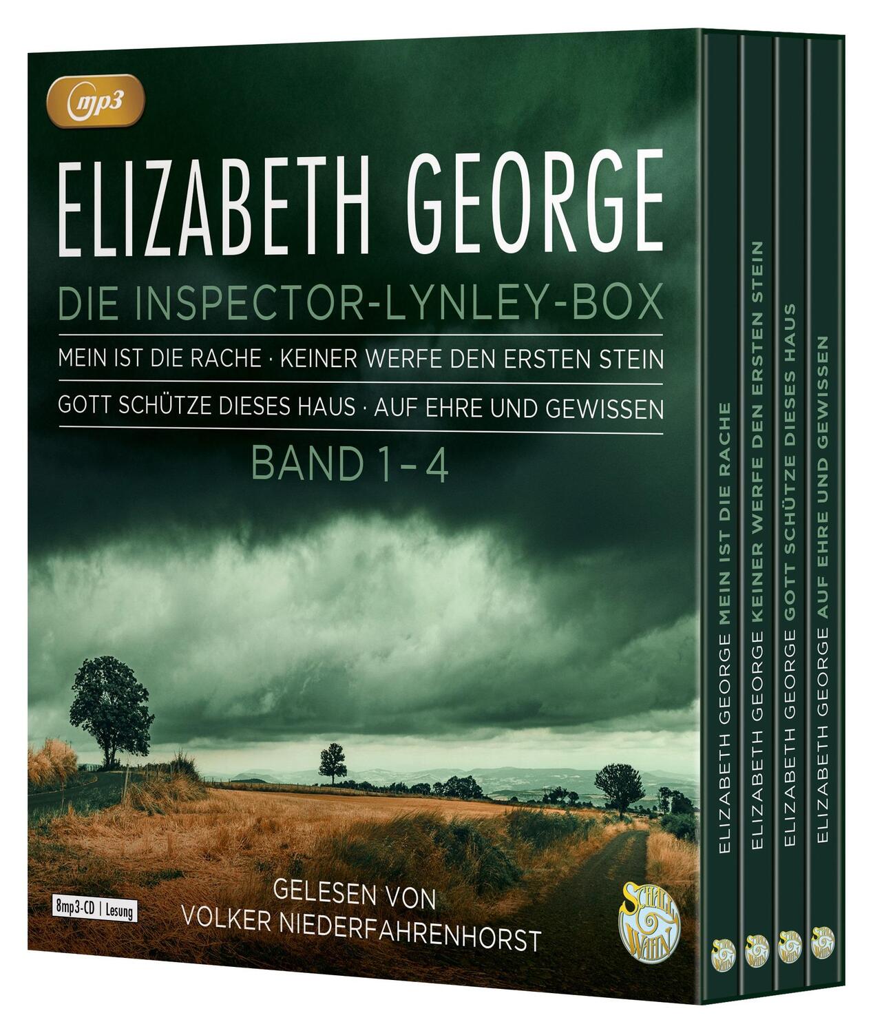 Cover: 9783837162899 | Die Inspector-Lynley-Box | Schall &amp; Wahn | Elizabeth George | MP3