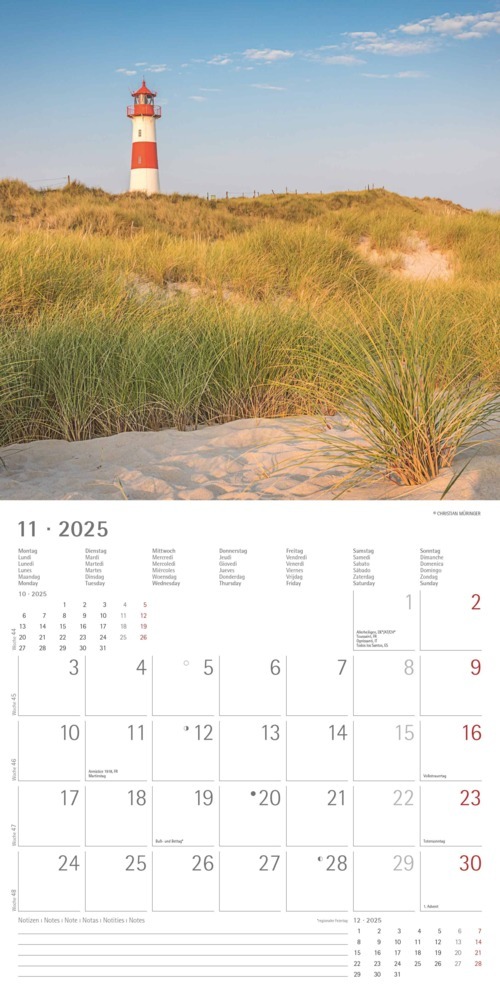 Bild: 4251732340889 | Alpha Edition - Seeblick 2025 Broschürenkalender, 30x30cm,...