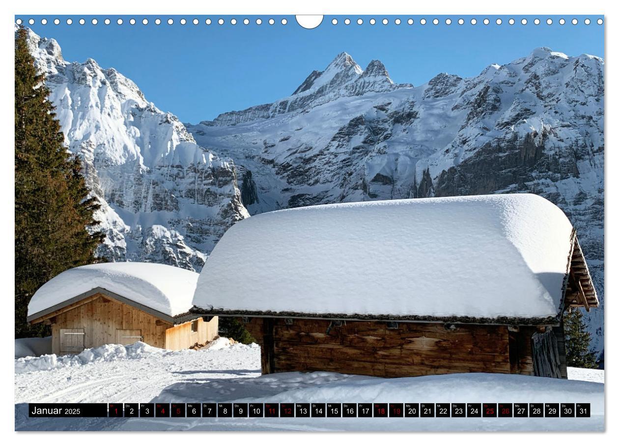 Bild: 9783383934407 | Grindelwald - Jungfrauregion Schweiz (Wandkalender 2025 DIN A3...