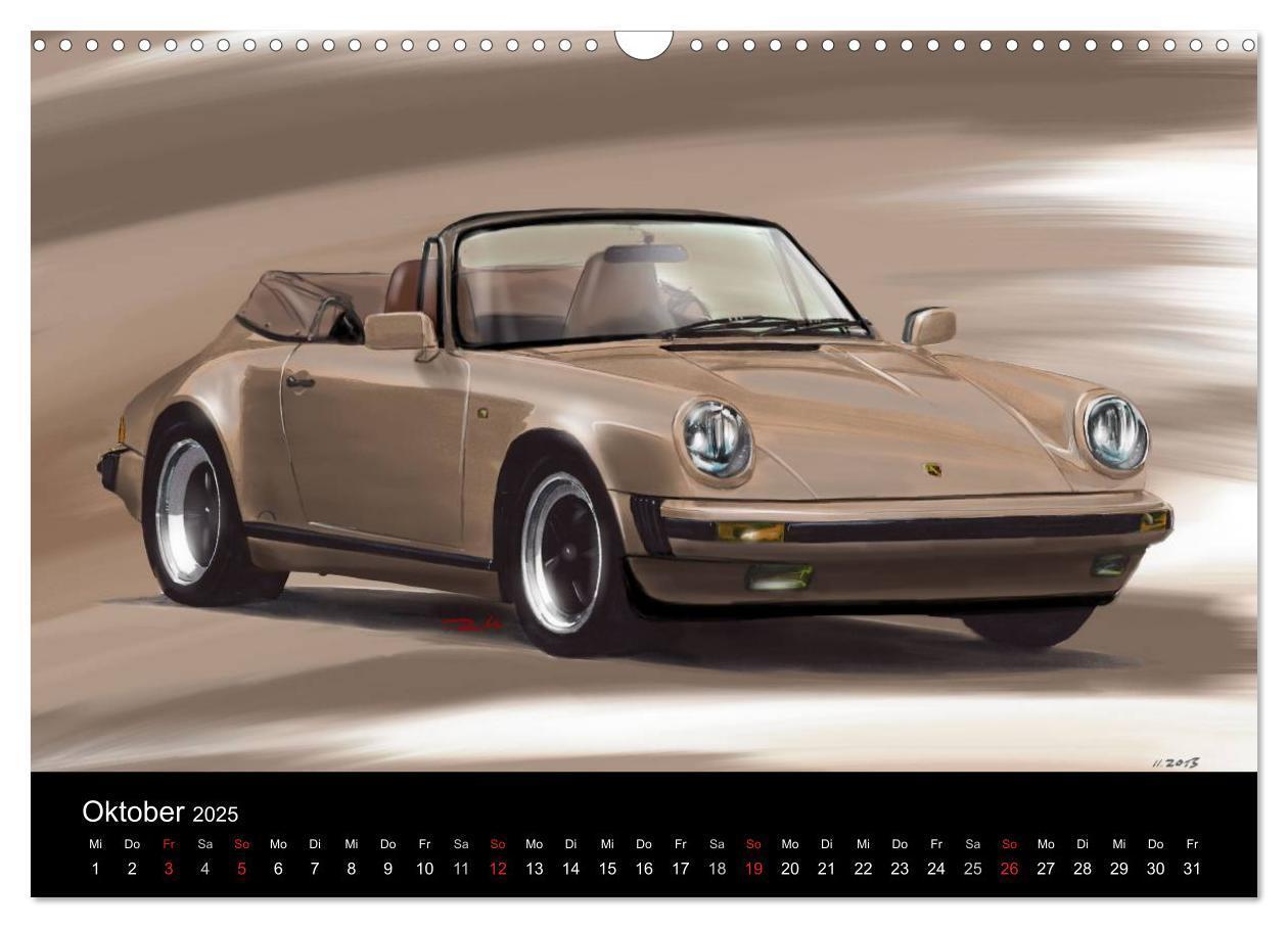 Bild: 9783435498758 | Porsche inspired Artwork by Reinhold Art´s (Wandkalender 2025 DIN...