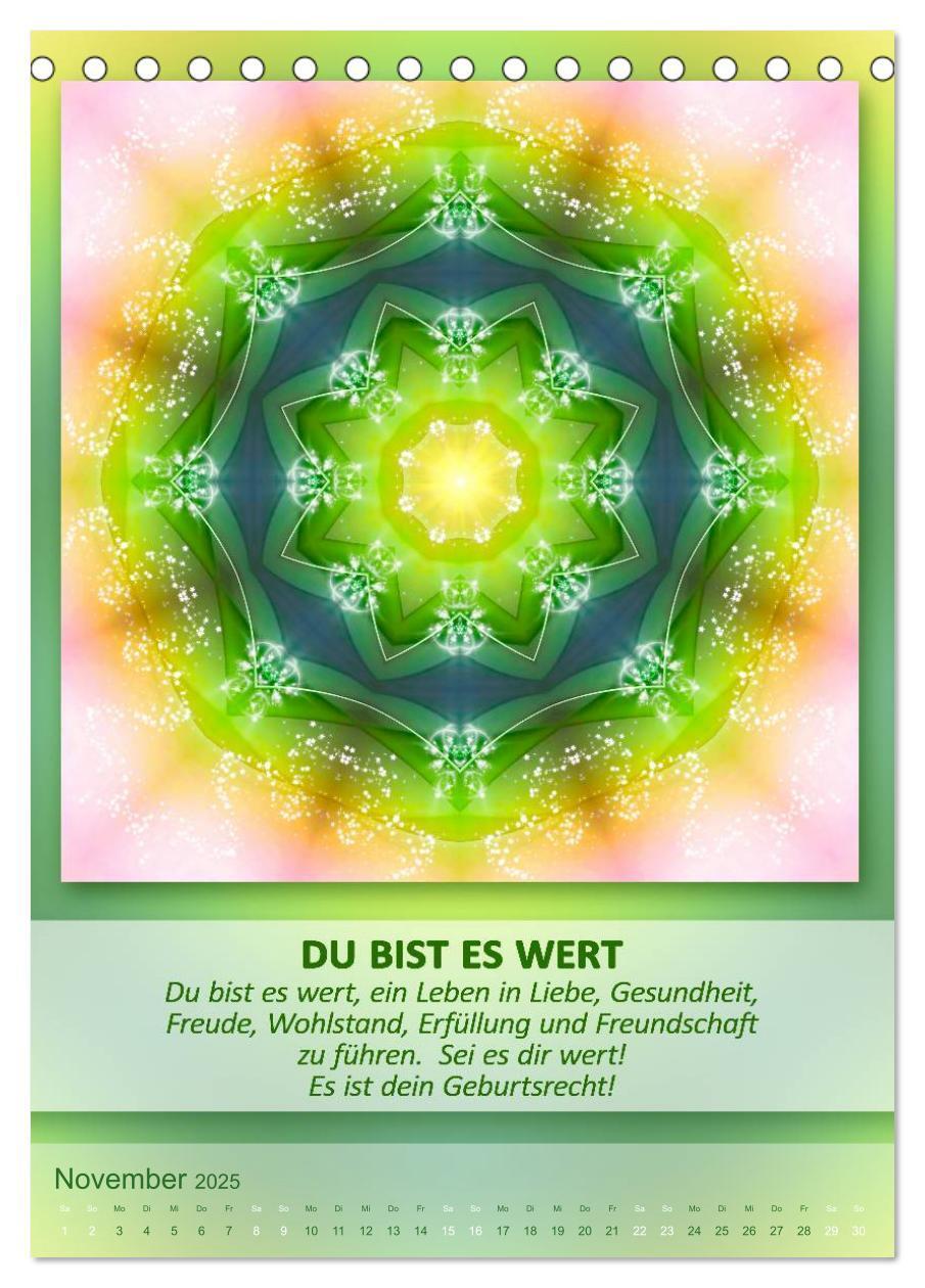 Bild: 9783457079515 | Light Energy Mandalas - Kalender - Vol. 1 (Tischkalender 2025 DIN...