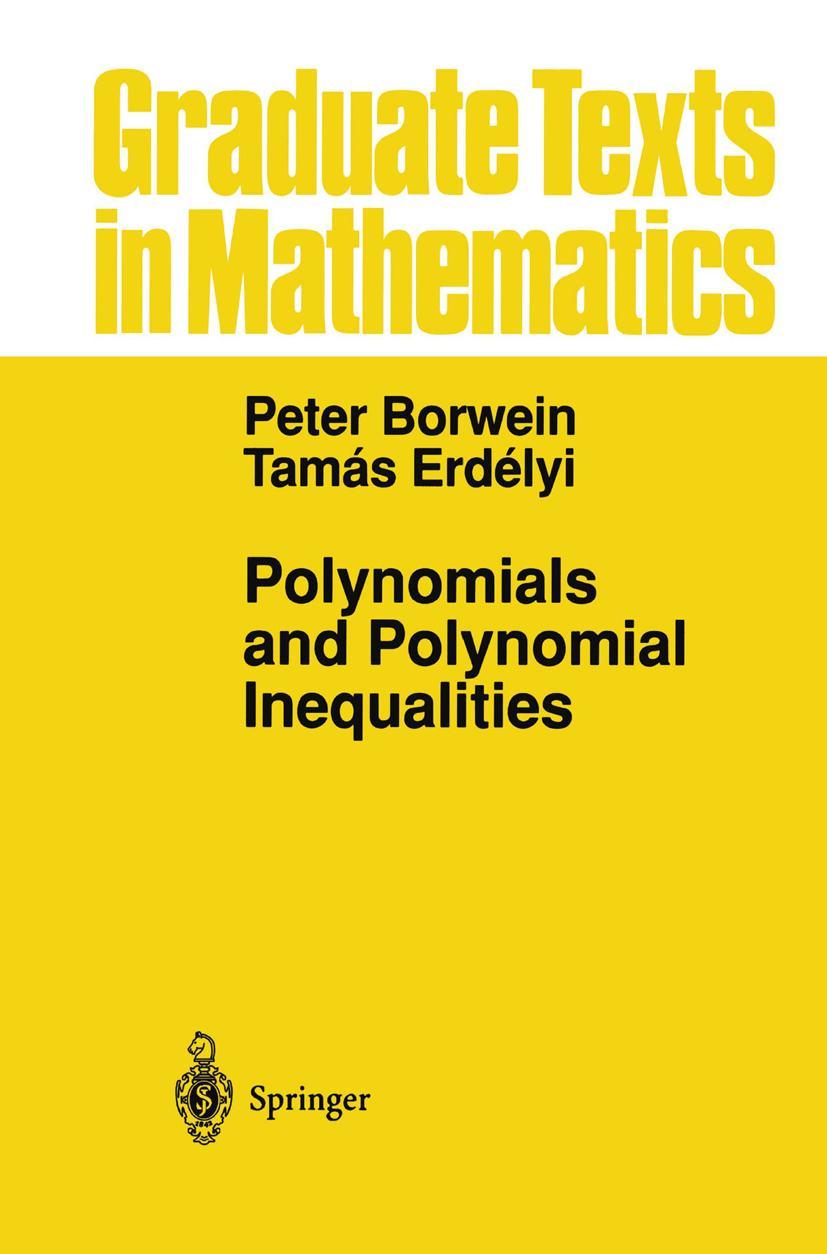 Cover: 9781461269021 | Polynomials and Polynomial Inequalities | Tamas Erdelyi (u. a.) | Buch