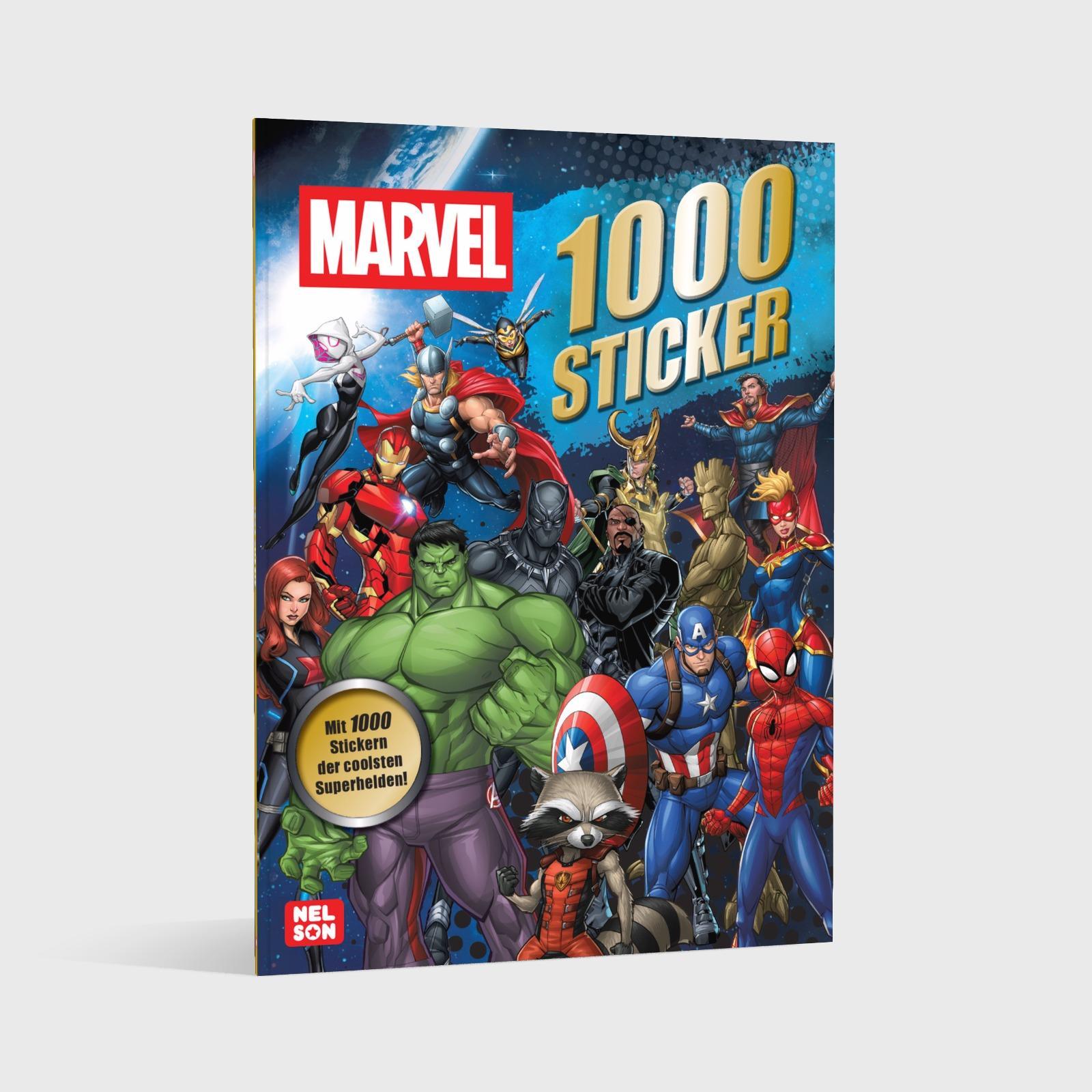 Bild: 9783845128276 | MARVEL: 1000 Sticker | Taschenbuch | MARVEL | 48 S. | Deutsch | 2025