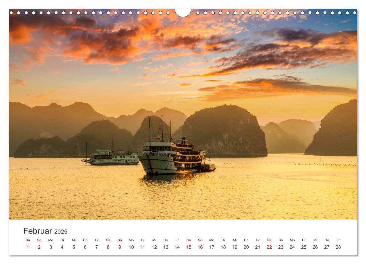 Bild: 9783383917202 | Faszination Vietnam (Wandkalender 2025 DIN A3 quer), CALVENDO...