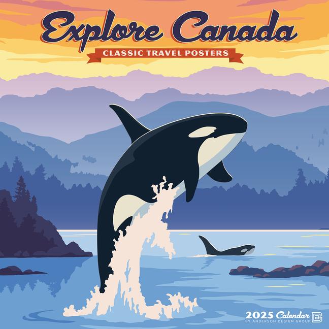 Cover: 9781549242847 | Explore Canada (Adg) 2025 12 X 12 Wall Calendar | Kalender | Englisch