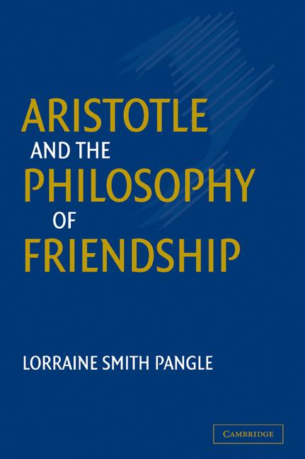 Cover: 9780521052672 | Aristotle and the Philosophy of Friendship | Pangle (u. a.) | Buch