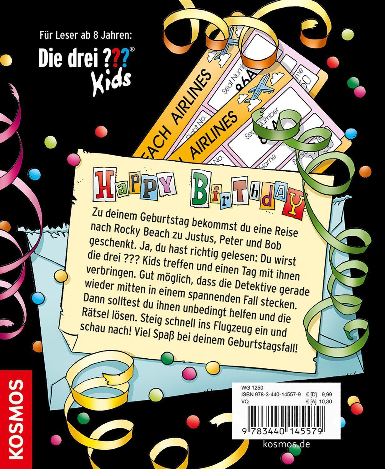 Bild: 9783440145579 | Die drei ??? Kids. Happy Birthday! (drei Fragezeichen) | Pfeiffer