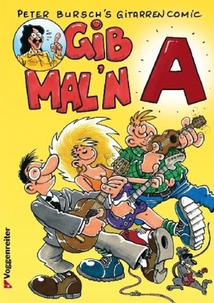 Cover: 9783802405952 | Gib mal'n A | Peter Bursch's Gitarrencomic | Peter Bursch | Broschüre