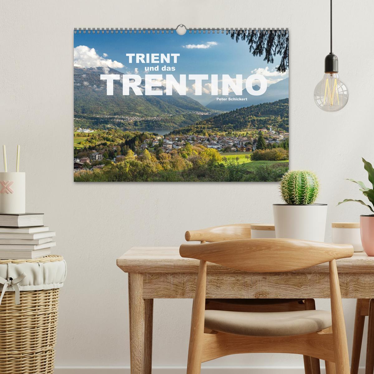 Bild: 9783383840302 | Trient und das Trentino (Wandkalender 2025 DIN A3 quer), CALVENDO...