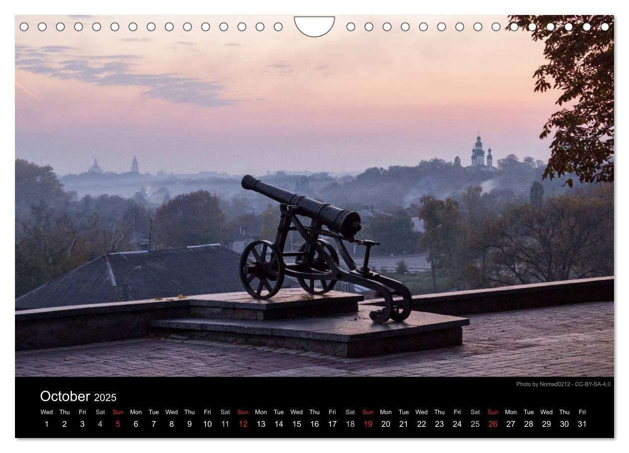 Bild: 9781325961511 | Monuments of Ukraine 2025 (Wall Calendar 2025 DIN A4 landscape),...