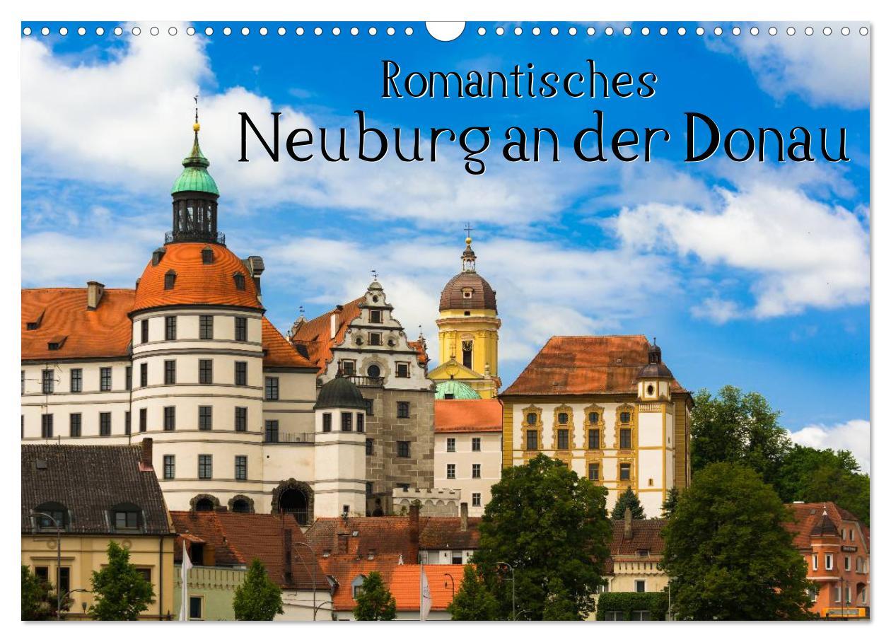 Cover: 9783435678716 | Romantisches Neuburg an der Donau (Wandkalender 2025 DIN A3 quer),...