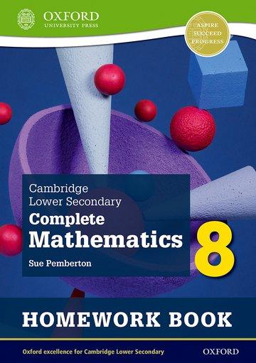 Cover: 9781382018852 | Cambridge Lower Secondary Complete Mathematics 8: Homework Book -...