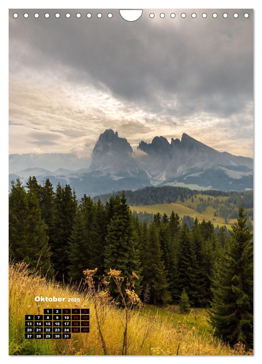 Bild: 9783435904167 | Südtirol, das Wanderparadies (Wandkalender 2025 DIN A4 hoch),...