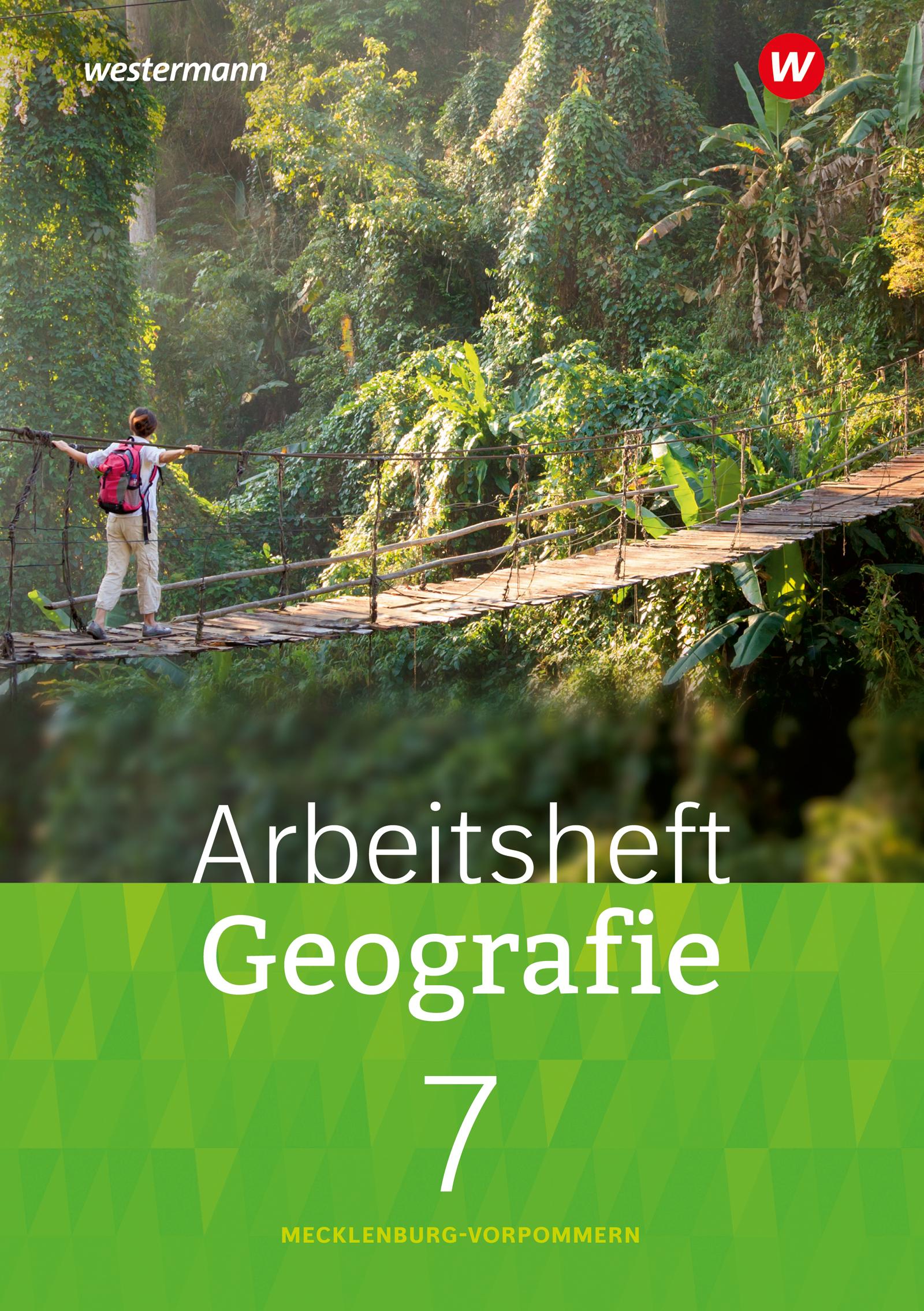 Cover: 9783141157758 | Geografie 7. Arbeitsheft. Mecklenburg-Vorpommern 2023 | Broschüre