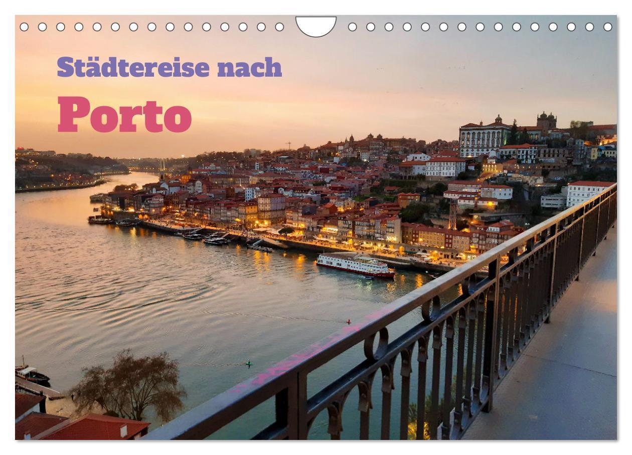 Cover: 9783383848643 | Städtereise nach Porto (Wandkalender 2025 DIN A4 quer), CALVENDO...