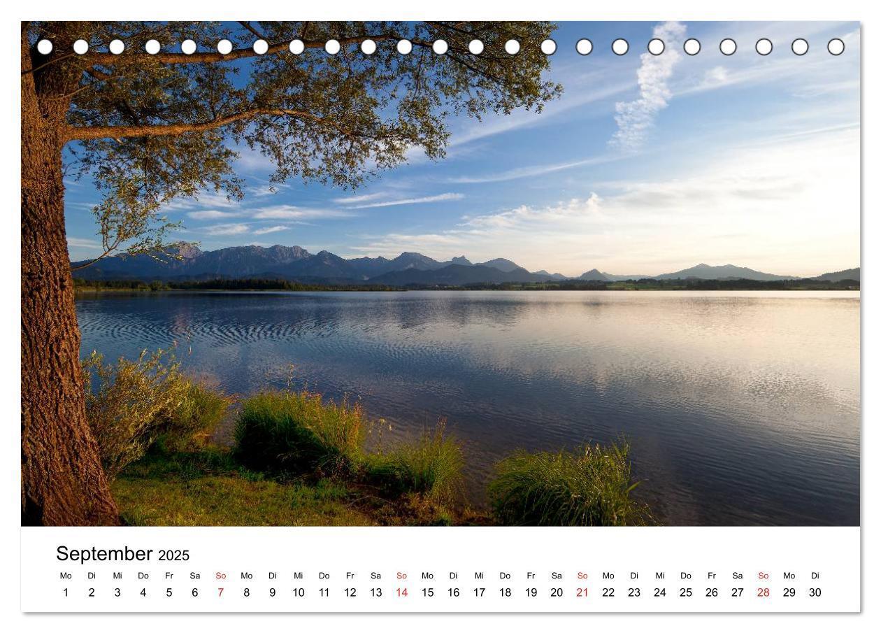 Bild: 9783435484072 | Hopfensee - Riviera des Allgäus (Tischkalender 2025 DIN A5 quer),...