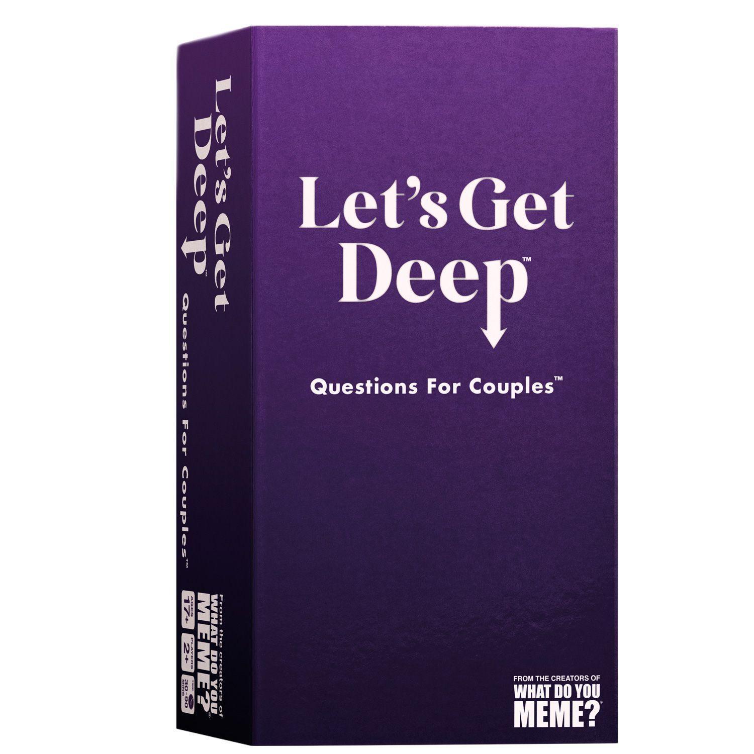 Cover: 810816031071 | Let's get Deep (US) | WhatDoYouMeme LLC | Spiel | 031071 | Englisch