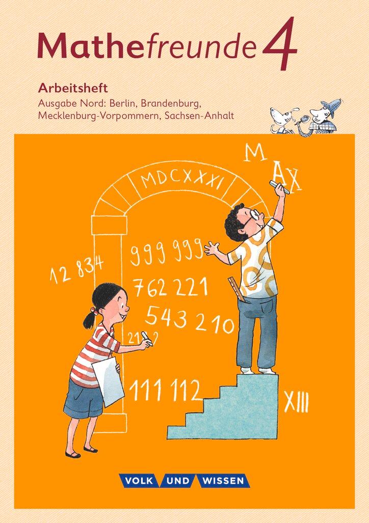 Cover: 9783060837106 | Mathefreunde 4. Schuljahr - Nord - Arbeitsheft | Birgit Schlabitz